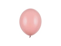 Balony lateksowe Strong, Różowe, Pastel Dark Dusty Rose, 12cm, 100 szt. Partydeco