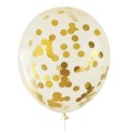 Balony przezroczyste 5szt. z konfetti 30cm | BNK-8575