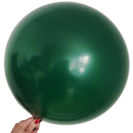 Balony lateksowe Zielone, Decorator Crystal Festive Green, 12cm, 100 szt. Amscan / Anagram