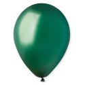 Balony lateksowe Zielone, Decorator Crystal Festive Green, 12cm, 100 szt. Amscan / Anagram