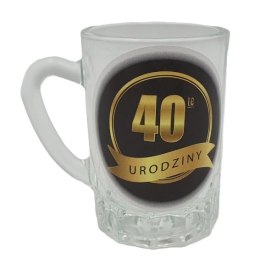 Kufelek mały 50ml - 40 urodziny