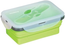 POJEMNIK LUNCHBOX SILIKONOWY 400ml 1-KOMOROWY KLAUSBERG KB-7021