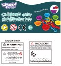 WOOPIE Zestaw Edukacyjny Nauka Liczenia Montessori Sorter Kolorów Morska Kraina 111 el.