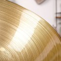 Miska misa szklana do sałatek złota okrągła 28 cm 3,6 l