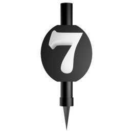 Fontanna do tortu, z cyfrą 7, 12cm Amscan / Anagram