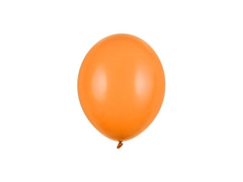 Balony lateksowe Strong, Pomarańczowe, Pastel Bright Orange 12cm, 100 szt. Partydeco