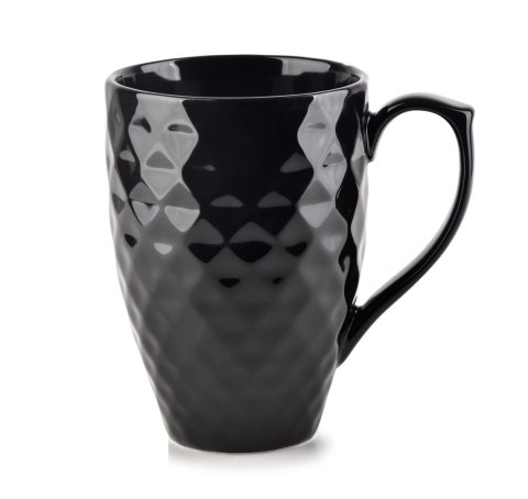 DIAMENT BLACK Kubek 280ml 8xh11cm DIAMENT BLACK Kubek 280ml 8xh11cm