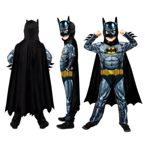 Strój, Kostium przebranie Batman Czarny 8-10 lat Amscan / Anagram Strój, Kostium przebranie Batman Czarny 8-10 lat Amscan / Anagram
