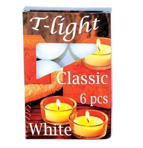 Świece podgrzewacze tea lights 6szt. Świece podgrzewacze tea lights 6szt.