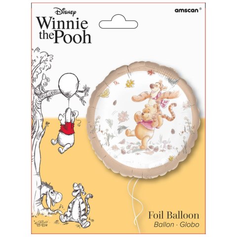 Balon Foliowy Kubuś Puchatek, 43cm Amscan / Anagram Balon Foliowy Kubuś Puchatek, 43cm Amscan / Anagram