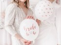 Balony lateksowe Bride to be na Wieczór Panieński 30cm, 6 szt. Partydeco