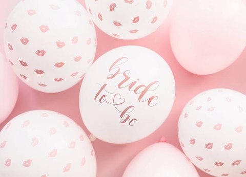 Balony lateksowe Bride to be na Wieczór Panieński 30cm, 6 szt. Partydeco Balony lateksowe Bride to be na Wieczór Panieński 30cm, 6 szt. Partydeco