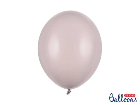 Balony lateksowe Strong, Jasno Szare, Pastel Warm Grey, 30cm, 100 szt. Partydeco