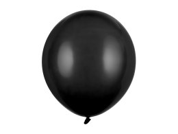 Balony lateksowe Strong, Czarne, Pastel Black, 43cm, 25szt. Partydeco