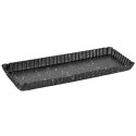 BLACHA FORMA DO PIECZENIA 36X13X2,5 CM Z WYJMOWANYM DNEM POWŁOKA NIEPRZYWIERALNA BRUNBESTE BB-3651
