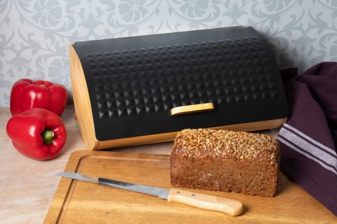 CHLEBAK BAMBUSOWO-STALOWY BRUNBESTE COSMIC BB-2692 CZARNY CHLEBAK BAMBUSOWO-STALOWY BRUNBESTE COSMIC BB-2692 CZARNY