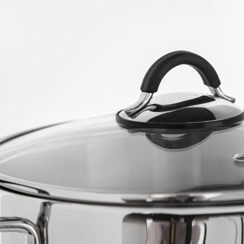 Zestaw komplet garnków garnki stalowe 18/10 DALIE 10 el. na gaz indukcję Zestaw komplet garnków garnki stalowe 18/10 DALIE 10 el. na gaz indukcję