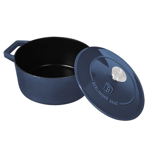 EMALIOWANY GARNEK ŻELIWNY 4.35L 24CM BERLINGER HAUS STRONG MOLD BH-6522 EMALIOWANY GARNEK ŻELIWNY 4.35L 24CM BERLINGER HAUS STRONG MOLD BH-6522