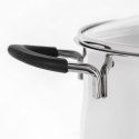 Garnek stalowy DALIE z pokrywką 16 cm 2,4 l gaz indukcja