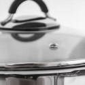 Garnek stalowy DALIE z pokrywką 16 cm 2,4 l gaz indukcja