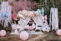 Balony foliowe do girland Motylki, 19x23 cm, 3szt Partydeco