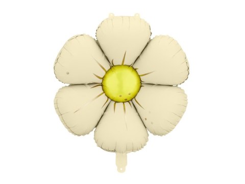 Balony foliowe do girland - Stokrotki, kremowe, 65cm, 4 szt. Partydeco Balony foliowe do girland - Stokrotki, kremowe, 65cm, 4 szt. Partydeco