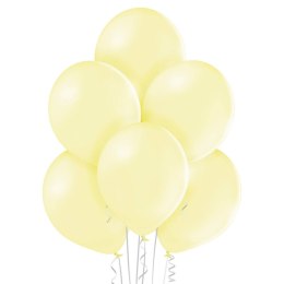 Balony lateksowe B105, Żółte, Pastel Lemon, 30cm, 100 szt. Belbal