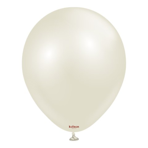 Balony lateksowe Kalisan AURA Ivory White, beżowy, kremowy, 45cm, 25szt. Kalisan Balony lateksowe Kalisan AURA Ivory White, beżowy, kremowy, 45cm, 25szt. Kalisan