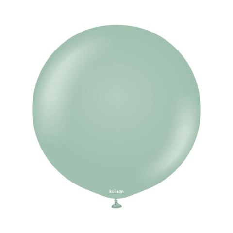 Balony lateksowe Kalisan Retro Winter Green, zielone, 60cm, 2szt. Kalisan Balony lateksowe Kalisan Retro Winter Green, zielone, 60cm, 2szt. Kalisan
