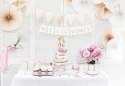 Baner powitalny Welcome, biały, 15 x 95 cm Partydeco