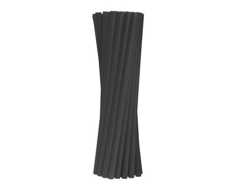 Rurki wielokrotnego użytku, czarne jumbo, 9mm, 240mm, 250szt. Godan Rurki wielokrotnego użytku, czarne jumbo, 9mm, 240mm, 250szt. Godan