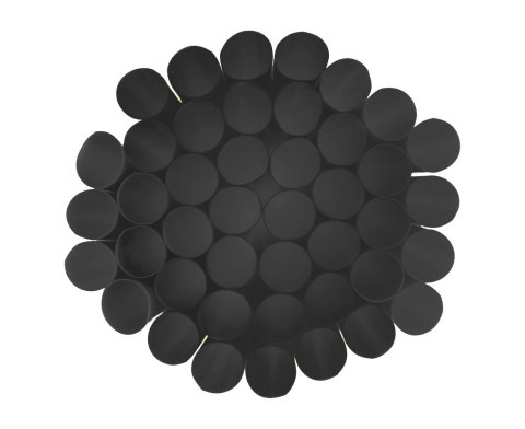 Rurki wielokrotnego użytku, czarne jumbo, 9mm, 240mm, 250szt. Godan Rurki wielokrotnego użytku, czarne jumbo, 9mm, 240mm, 250szt. Godan
