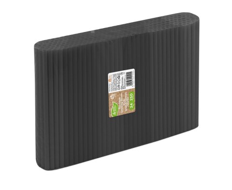 Rurki wielokrotnego użytku, czarne jumbo, 9mm, 240mm, 250szt. Godan Rurki wielokrotnego użytku, czarne jumbo, 9mm, 240mm, 250szt. Godan