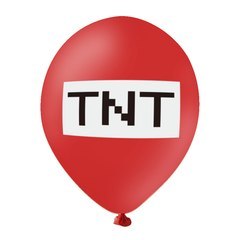 Zestaw Balonów z nadrukiem Minecraft, 30cm, 12 szt. PartyPal Zestaw Balonów z nadrukiem Minecraft, 30cm, 12 szt. PartyPal