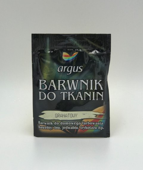 Barwnik do tkanin bez gotowania granatowy 15g Barwnik do tkanin bez gotowania granatowy 15g