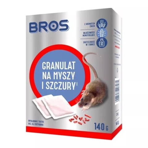 Granulat na myszy i szczury 140 g Granulat na myszy i szczury 140 g