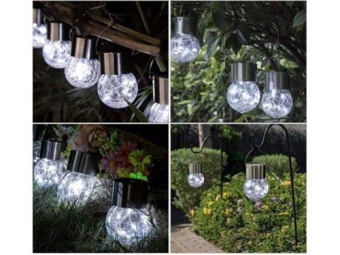 Lampa solarna ogrodowa led Crackle Ball sol2561123 Lampa solarna ogrodowa led Crackle Ball sol2561123