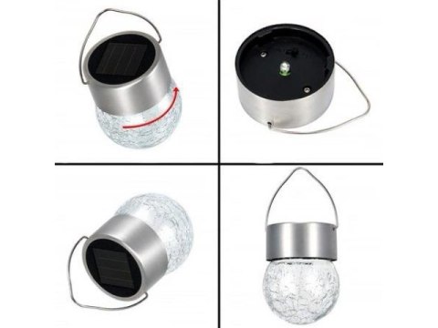Lampa solarna ogrodowa led Crackle Ball sol2561123 Lampa solarna ogrodowa led Crackle Ball sol2561123