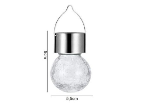 Lampa solarna ogrodowa led Crackle Ball sol2561123 Lampa solarna ogrodowa led Crackle Ball sol2561123