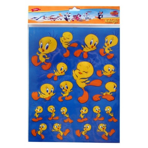 Naklejka 10szt Kanarek Tweety Naklejka 10szt Kanarek Tweety