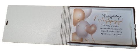 Pudełko na pieniądze 16 x 9,5cm banknotówka na 100 lat PAN GADŻET 3302-PNG100 Pudełko na pieniądze 16 x 9,5cm banknotówka na 100 lat PAN GADŻET 3302-PNG100