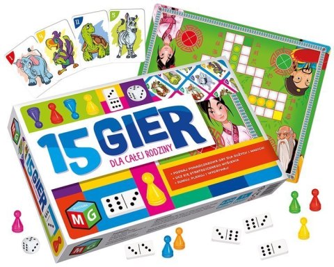 15 gier dla całej RODZINY 15 gier dla całej RODZINY