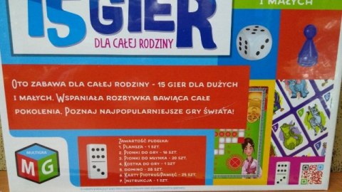15 gier dla całej RODZINY 15 gier dla całej RODZINY