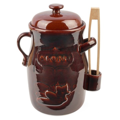Garnek 3,5l KAMIONKA BRĄZ Garnek 3,5l KAMIONKA BRĄZ