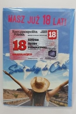 Karnet B6 Armin - MASZ JUŻ 18 LAT DOWÓD OSOBISTY