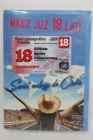 Karnet B6 Armin - MASZ JUŻ 18 LAT DOWÓD OSOBISTY Karnet B6 Armin - MASZ JUŻ 18 LAT DOWÓD OSOBISTY