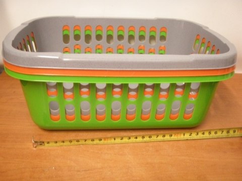 Koszyk plastikowy organizer pojemnik 34 x 24 cm 7001 Koszyk plastikowy organizer pojemnik 34 x 24 cm 7001