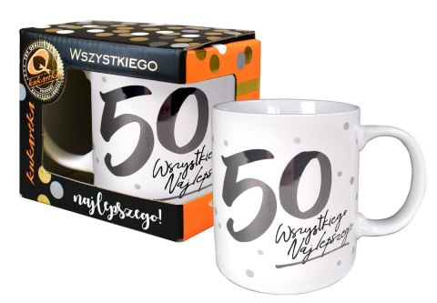 Kubek Premium 50 urodziny | Q 821 Kubek Premium 50 urodziny | Q 821