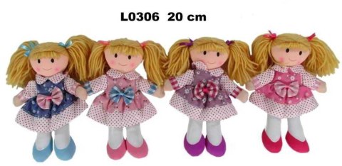 Lalka szmacianka 20cm L0306 Lalka szmacianka 20cm L0306