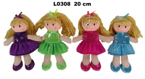 Lalka szmacianka 20cm L0308 Lalka szmacianka 20cm L0308